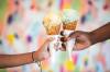 Photos by MIKAELA MACKENZIE / FREE PRESS 
                                Ava&rsquo;s Butter Cookie (left) and mint chocolate are among the many ice cream flavours on offer at Fete.
