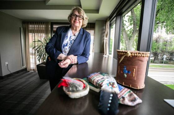 Marcelle Marion, a Red River Metis lawyer and legal director at Legal Aid Manitoba (Mikaela MacKenzie / Free Press)