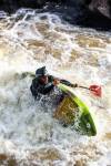 MIKAELA MACKENZIE / FREE PRESS
                                Garrett Fache paddles a rapid on the lower Bird River on Tuesday, June 16, 2026. For photo page. Free Press 2026