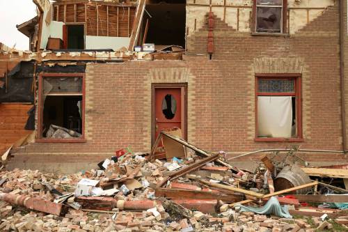 TIM SMITH / THE BRANDON SUN FILES
                                The tornado that ripped through Rossburn and damaged a home on Sunday was recently upgraded to an EF-3 storm on the Enhanced Fujita scale.