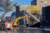 MIKE DEAL / FREE PRESS FILES
                                WFPS crews continue to douse the fire at the old Manwin Hotel at 655 Main Street while demolition crews start pulling down the structure. Reporter: Scott Billeck and Tyler Searle 260114 - Wednesday, January 14, 2026.