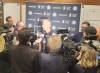 CASSIDY DANKOCHIK / THE CARILLON
                                Winnipeg Jets general manager Kevin Cheveldayoff took questions Friday at the Hockey For All Centre during Jets development camp.