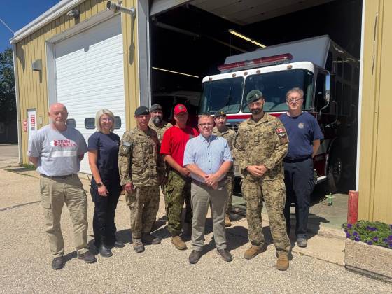 Canadian Armed Forces, Team Rubicon Canada and other personnel visited Swan Valley on Sunday to conduct assessments of flooded areas. (Supplied)