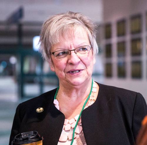 MIKAELA MACKENZIE / FREE PRESS FILES
                                Joy Sul, mayor of the Rural Municipality of St. Andrews.
