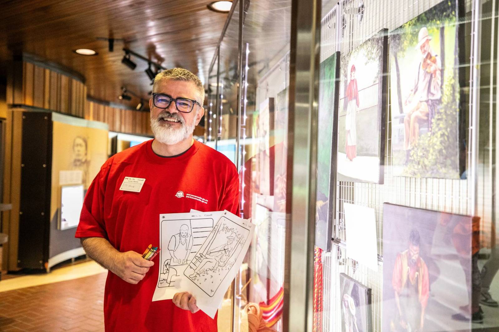 Painter honed art of volunteering at Lower Fort Garry historic site