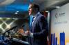 MIKE DEAL / FREE PRESS
                                Federal Artificial Intelligence and Digital Innovation Minister Evan Solomon speaks at a Winnipeg Chamber of Commerce event Tuesday in Winnipeg.