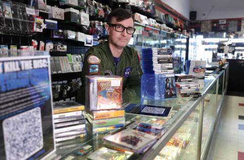 Ruth Bonneville / Free Press biz - PNP Games Photo of Dan Boissoneault, business and community development representative of PNP Games. PNP Games has started a petition calling on Sony to reverse its decision to stop making physical discs for PlayStation 5. The decision takes effect in 2028; the petition has gotten more than 200,000 signatures. PNP Games, 160 Meadowood Dr See story by Gabby July 8th, 2026