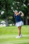 MIKAELA MACKENZIE / FREE PRESS
                                St. Charles Country Club&rsquo;s Camryn Thomas took the lead after Round 2 of the Junior Championships at Pine Ridge on Wednesday.