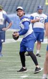Ruth Bonneville / FREE PRESS
                                Winnipeg Blue Bombers backup quarterback Dru Brown gets his season debut with his former club Friday against the Toronto Argonauts as starting pivot Zach Collaros recovers from a neck injury.