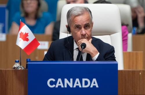 THE CANADIAN PRESS/Adrian Wyld
                                Prime Minister Mark Carney takes part in last week&rsquo;s NATO summit in Ankara, Turkey.