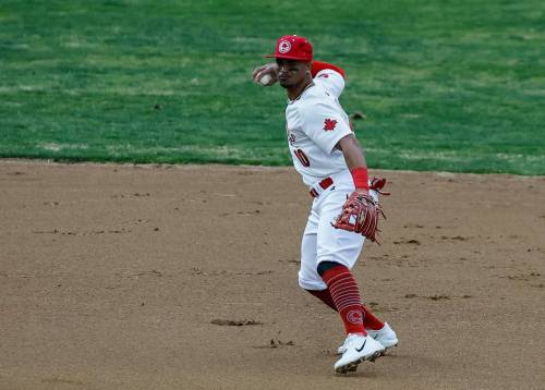 JOHN WOODS / FREE PRESS FILES
                                Winnipeg Goldeyes shortstop Ray-Patrick Didder has been leading the offence that has managed to snap out of its early-season cold streak.