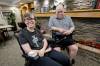 JOHN WOODS / FREE PRESS
                                Joelle Robinson and Terry Hopkinson are organizing to cover home-care shifts of staff laid off after a union certification.