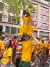 Supplied
                                Australian fans were keen to party as well.