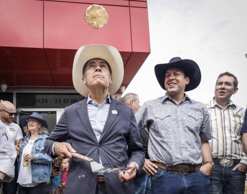Canadian Press files
                                Prime Minister Mark Carney and pancake