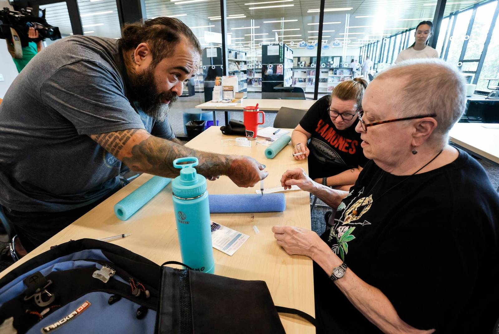 Administering help, hope