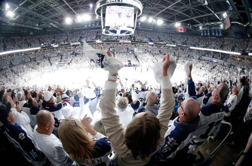 JOHN WOODS / THE CANADIAN PRESS FILES
                                Puck drops on the Winnipeg Jets&rsquo; sweet 16th season Oct. 2 at Canada Life Centre against the Boston Bruins.