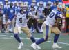 JOHN WOODS / THE CANADIAN PRESS FILES
                                Winnipeg Blue Bombers quarterback Dru Brown (left) will face his former club Sunday as starting pivot Zach Collaros was ruled out Friday with a neck injury.
