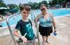 JOHN WOODS / FREE PRESS
                                Logan and his mother Ashley Shepherd at a National Drowning Prevention Week event hosted by the Lifesaving Society at Kildonan Park Sunday, July 19, 2026. reporter: morgan