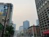 Russell Wangersky / Free Press File
                                Forest fire smoke clouds the skies over downtown Winnipeg in July, 2025.