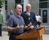 Ruth Bonneville / Free Press Chris Fensom, co-chair of WSO Members’ Committee, says musicians and other orchestra staff have had their vehicles broken into.