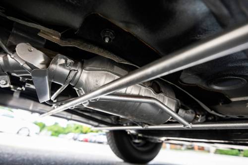 MIKAELA MACKENZIE / FREE PRESS
                                Harvey Tschetter&rsquo;s vehicle now has a cage installed to deter catalytic converter thieves.
