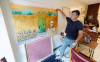 MIKE DEAL / FREE PRESS
                                Josh Peterson&rsquo;s home is decorated with works by local artists such as Paul Zacharias, Simon Hughes, Cyrus Smith and Winston Leathers, to name just a few.