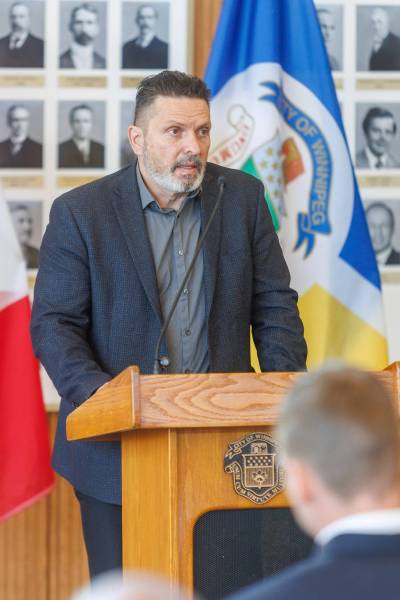 MIKE DEAL / FREE PRESS
                                Gord Delbridge served as president of the Canadian Union of Public Employees.