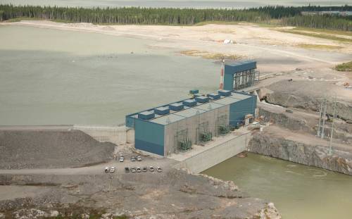 MANITOBA HYDRO PHOTO
                                The Wuskwatim Generating Station is located on the Burntwood River approximately 45 kilometres southwest of Thompson.