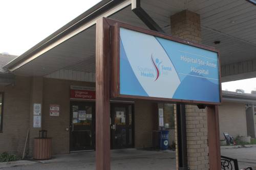 MATTHEW FRANK / THE CARILLON ARCHIVES
                                The Ste. Anne Hospital&rsquo;s emergency department is scheduled to reopen on Thursday.