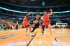 ANDY MAHON PHOTO
                                Winnipeg Sea Bears guard Xavier Moon works his way into the paint against the Vancouver Bandits at Canada Life Centre on Thursday.