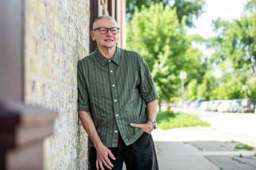 MIKAELA MACKENZIE / FREE PRESS
                                Ande Brown is set to premiere his latest short film &ldquo;Half Naked&rdquo; at the Gimli International Film Festival today.