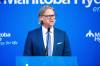 MIKAELA MACKENZIE / FREE PRESS FILES
                                Manitoba Hydro president and CEO Allan Danroth spoke for 25 minutes on the first day of hearings into Hydro&rsquo;s proposal for natural gas-powered turbines in Brandon.
