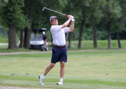 THOMAS FRIESEN / BRANDON SUN FILES
                                Defending champ Todd Fanning is tied for first heading into the final round of the men&rsquo;s senior&rsquo;s championship on Wednesday.