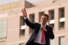 FILE - Istanbul's Mayor Ekrem Imamoglu addresses his supporters in front of the Istanbul courthouse in Istanbul on Jan. 31, 2025. (AP Photo/Emrah Gurel, File)