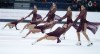 Les Supremes perform in the synchro competition at the Canadian National Skating Championships in Laval, Que., on Friday, Jan. 17, 2025. THE CANADIAN PRESS/Christinne Muschi