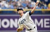 Tampa Bay Rays pitcher Shane McClanahan throws during the first inning of a baseball game against the New York Yankees Wednesday, July 8, 2026, in St. Petersburg, Fla. (AP Photo/Jason Behnken)