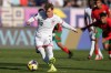 FILE - United States' Cole Campbell scores from the penalty spot against Morocco during a FIFA U-20 World Cup quater-final soccer match at El Teniente Stadium in Rancagua, Chile, on Oct. 12, 2025. (AP Photo/Esteban Felix, File)