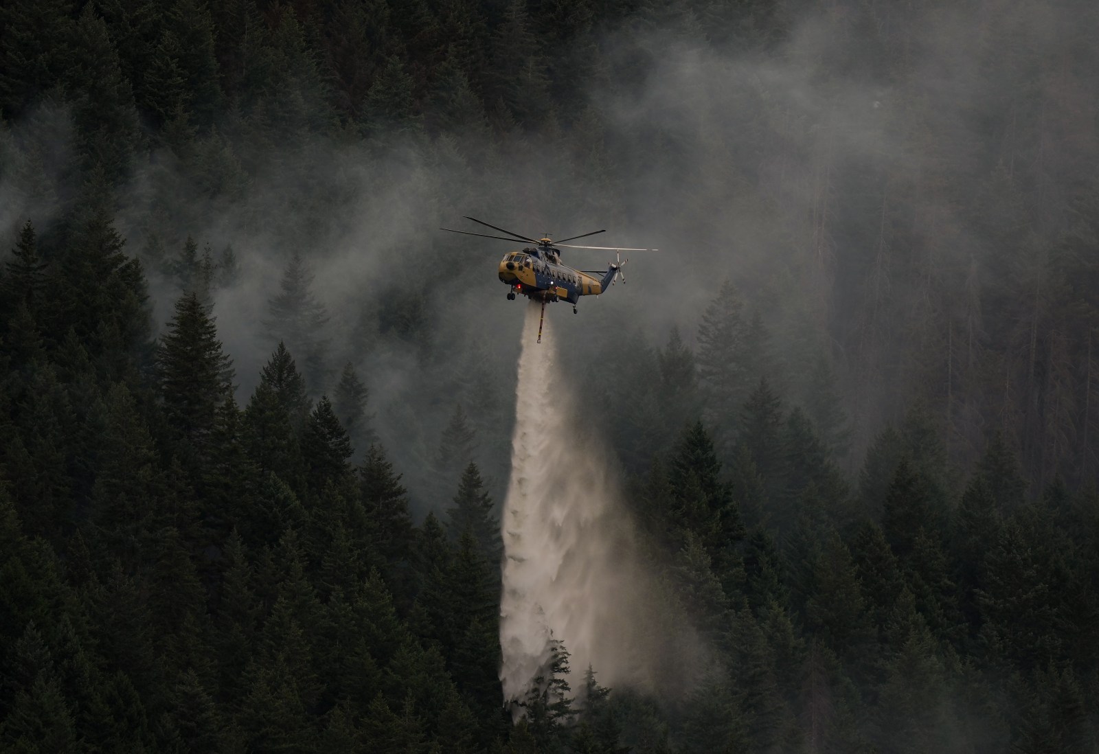 Crews work through night on B.C. wildfire as evacuation orders hold