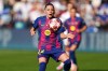FILE - Barcelona's Ona Batlle eyes the ball during the Women's Champions League final soccer match between FC Barcelona and OL Lyonnes, in Oslo, on May 23, 2026. Arsenal has signed former Barcelona defender Ona Batlle as another of Spain’s Women’s World Cup-winning team makes a big move to London. (AP Photo/Kirsty Wigglesworth)
