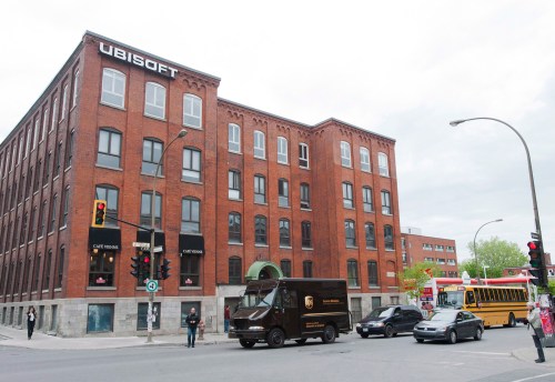 Ubisoft offices are shown in Montreal, Thursday, May 16, 2013. THE CANADIAN PRESS/Graham Hughes