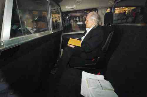 Peter Nygard arrives at a courthouse in Toronto on Tuesday, Oct.3, 2023. THE CANADIAN PRESS/Cole Burston