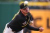 Pittsburgh Pirates pitcher Paul Skenes delivers during the second inning of a baseball game against the Milwaukee Brewers in Pittsburgh, Sunday, July 12, 2026. (AP Photo/Gene J. Puskar)