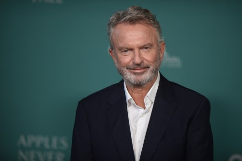FILE - Sam Neill arrives at the premiere of 