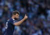 Vancouver Whitecaps' Thomas Muller celebrates his goal during the second half of a Canadian Championship quarterfinal soccer match against Cavalry FC, in Burnaby, B.C., on Wednesday, July 8, 2026. THE CANADIAN PRESS/Darryl Dyck