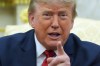 President Donald Trump speaks as he meets with Iraq's Prime Minister Ali al-Zaidi in the Oval Office of the White House, Tuesday, July 14, 2026, in Washington. (AP Photo/Julia Demaree Nikhinson)