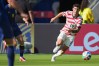 United States' Christian Pulisic (10) runs with the ball during the World Cup round of 32 soccer match between the United States and Bosnia in Santa Clara, Calif., near San Francisco, Wednesday, July 1, 2026. (AP Photo/Julio Cortez)