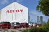 An Aecon construction site near the Gardiner Expressway is shown in Toronto on July 10, 2020.THE CANADIAN PRESS/Joe O'Connal