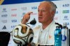 France's head coach Didier Deschamps speaks during a news conference ahead of their third-place World Cup soccer match against England, Friday, July 17, 2026, in Miami Gardens, Fla. (AP Photo/Lynne Sladky)