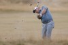 Ryan Fox of New Zealand plays a shot from the 11th fairway during the third day of the British Open Golf championships at Royal Birkdale golf club, in Southport, England, Saturday, July 18, 2026. (AP Photo/Peter Morrison)