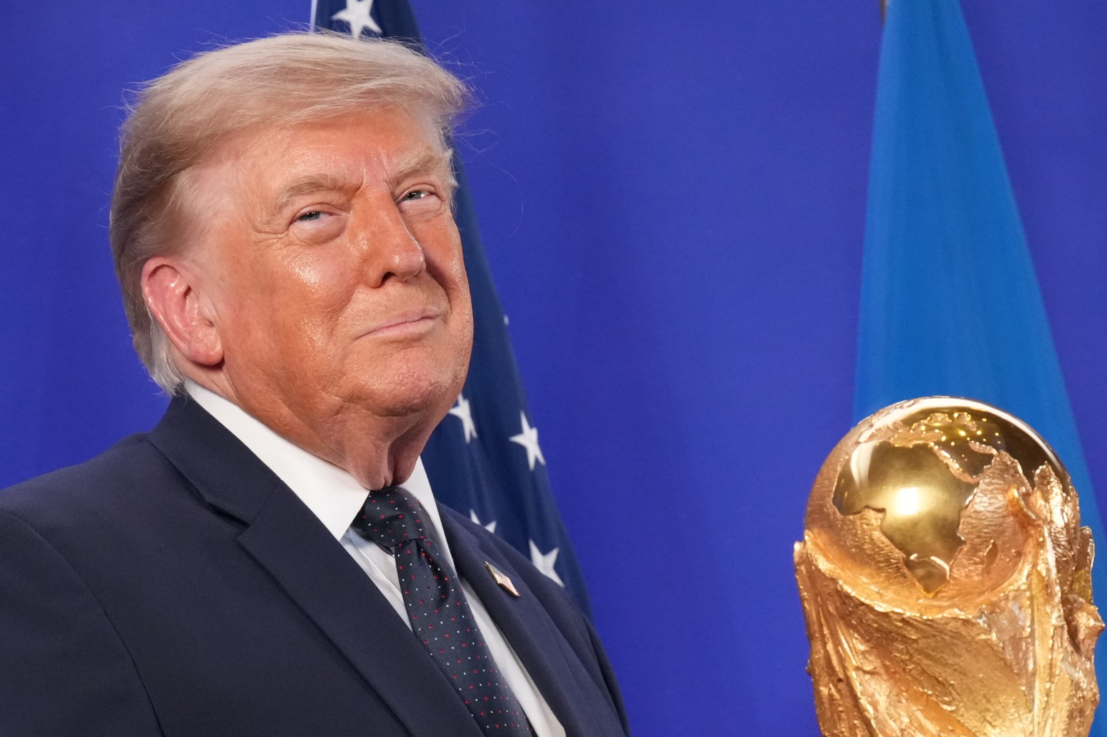 Trump to present World Cup trophy at Sunday final between Spain and Argentina